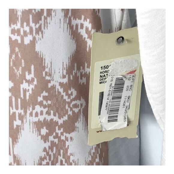 Reba On The Horizon Rhinestone Western Blouse Hi-Low Ruched Sleeves M NWT - Picture 11 of 16